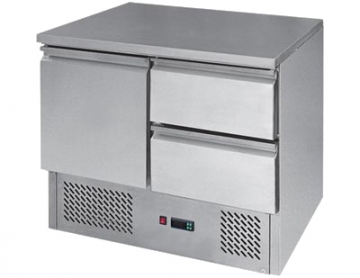Stół chłodniczy  - drzwi i 2 szuflady model SCH-12 / 00011082
