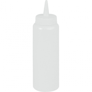 Dyspenser do sosów z polietylenu biały model 065353 firmy Stalgast