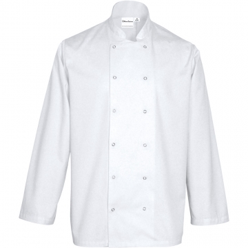 Bluza kucharska biała CHEF S unisex model 634052 firmy Nino Cucino
