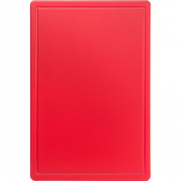 Deska do krojenia 600x400x18 mm czerwona model 341631 firmy Stalgast