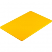 Deska do krojenia z polietylenu żółta 341453