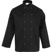 Bluza kucharska czarna CHEF S unisex 634062