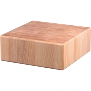 Kloc masarski drewniany 400x400x150 mm 684415